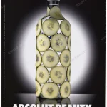 Absolut Vodka 2001 Print Ad - "Absolut Beauty"