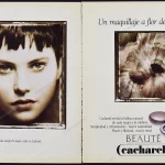 Cacharel Cosmetics 1992 Print Ad - Sarah Moon