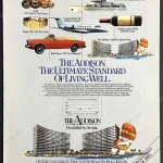 The Addison Hotel 1984 Print Ad
