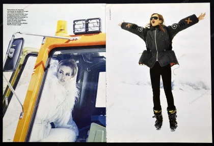 "Á la Mode" 1992 Editorial - Shana Zadrick, Ellen Von Unwerth