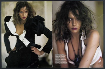 "Deadlier than the Male" 2004 Editorial - Elise Crombez, Paolo Roversi