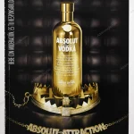 Absolut Vodka 2006 Print Ad - "Absolut Attraction"
