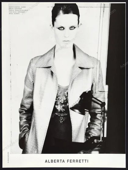 Alberta Ferretti 2000 Print Ad - Stella Tennant, Paolo Roversi