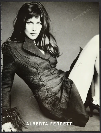 Alberta Ferretti 2003 Print Ad - Laetitia Casta, Paolo Roversi