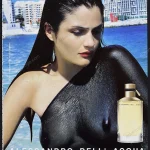 Alessandro Dell'Acqua Perfume 2002 Print Ad - Helena Christensen, Helmut Newton