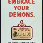 Altoids 2000 Print Ad - "Embrace Your Demons"