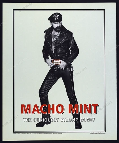 Altoids 1999 Print Ad - "Macho Mint"