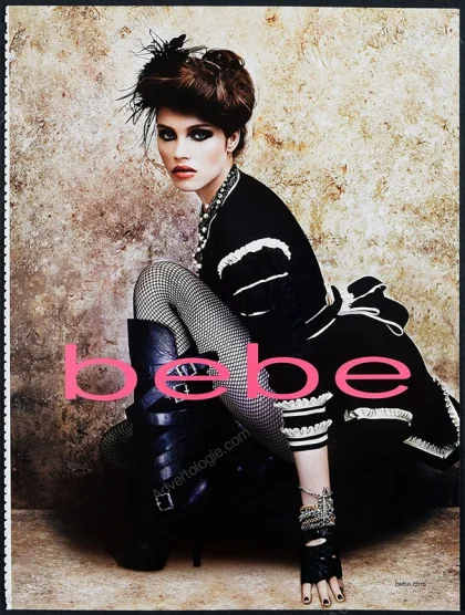 Bebe Fall 2009 Print Ad - Lonneke Engel