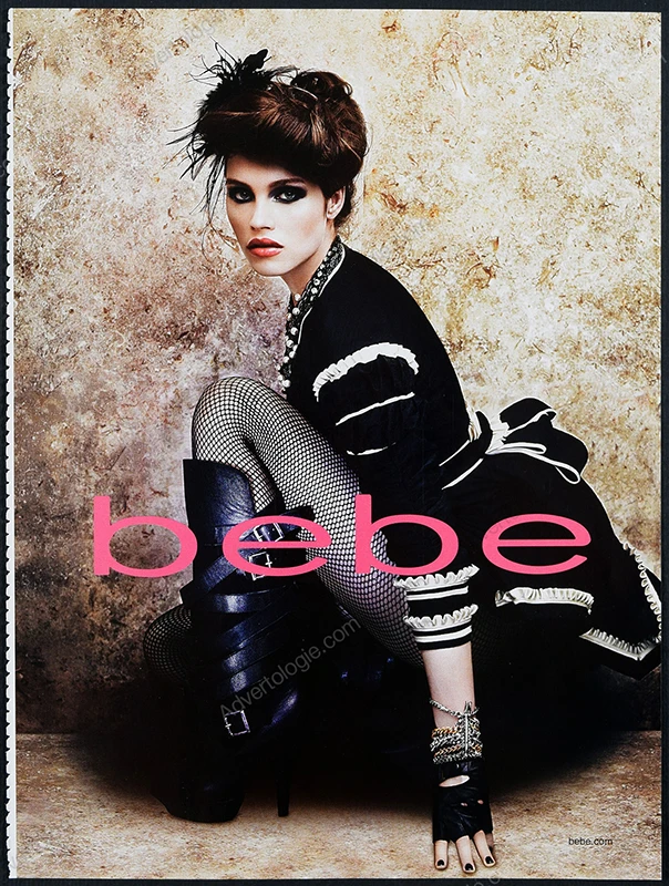 Bebe Fall 2009 Print Ad - Lonneke Engel