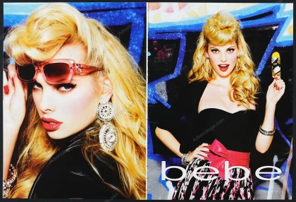 Bebe 2011 Print Ad - Dioni Tabbers, Ellen von Unwerth
