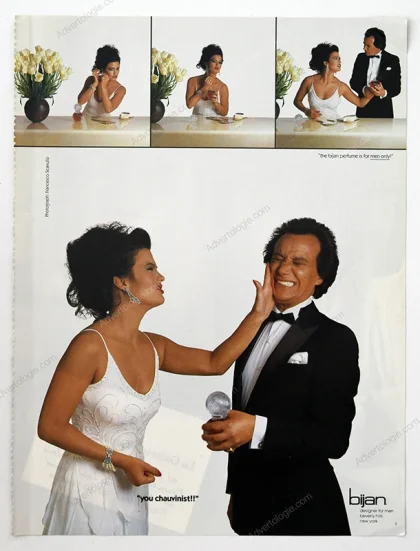 Bijan Perfume 1984 Print Ad