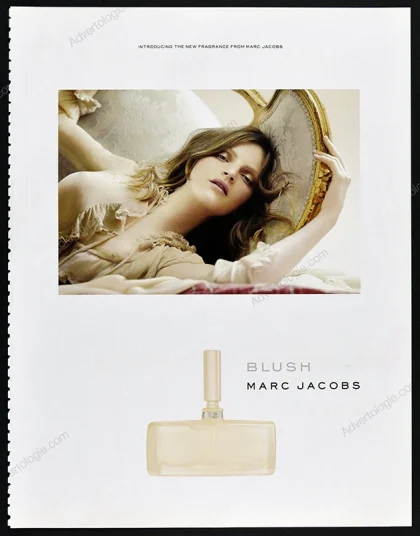 Blush by Marc Jacobs Perfume 2004 Print Ad - Guinevere Van Seenus