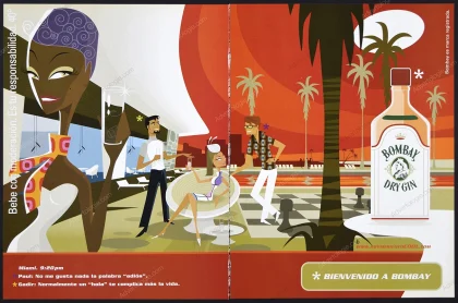 Bombay Gin 2001 Print Ad - Jordi Labanda