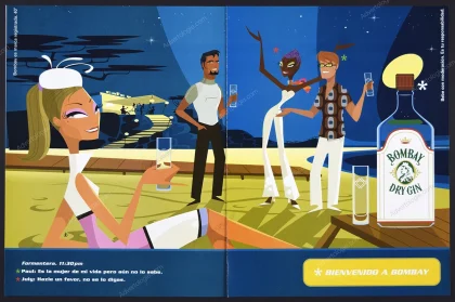 Bombay Gin 2001 Print Ad - Jordi Labanda