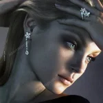 Bulgari Jewelry 2009 Print Ad - Jessica Stam