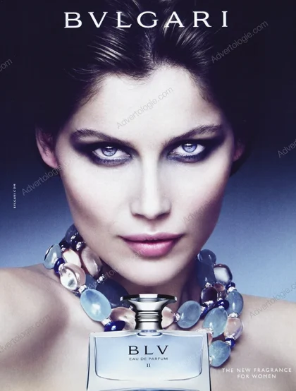 Bulgari Blu Perfume 2009 Print Ad - Laetitia Casta
