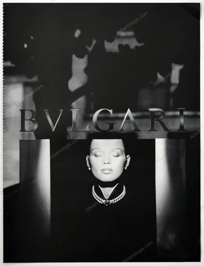 Bulgari Jewelry 1984 Print Ad