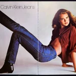 Calvin Klein Jeans 1981 Print Ad - Brooke Shields, Richard Avedon
