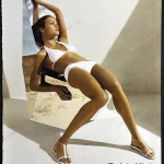 Calvin Klein Swimwear 2006 Print Ad - Natalia Vodianova