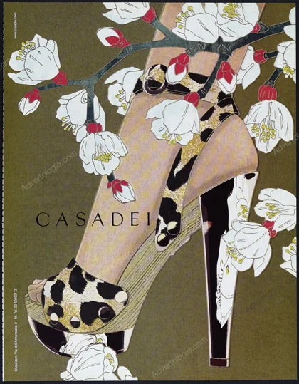 Casadei Shoes 2007 Print Ad