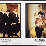 Chanel Boutique 1989 Print Ad - Inès de la Fressange, Karl Lagerfeld