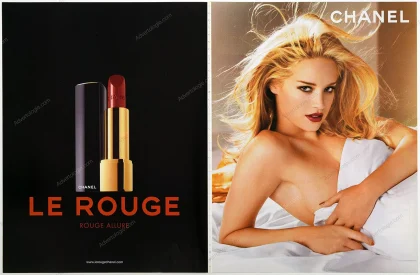 Chanel Le Rouge Lipstick 2008 Print Ad - Julie Ordon, Bettina Rheims