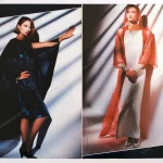 CHRISTIAN DIOR 1984 Advertorial Liselotte (Lilo) Zinglersen