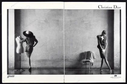 Christian Dior 1986 Advertorial - Dominique Issermann