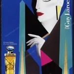Clandestine de Guy Laroche Perfume 1987 Print Ad - Razzia
