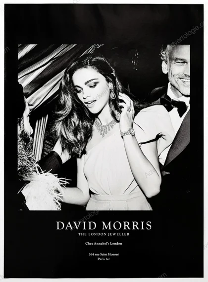 David Morris Jewelry 2016 Print Ad - Ellen von Unwerth