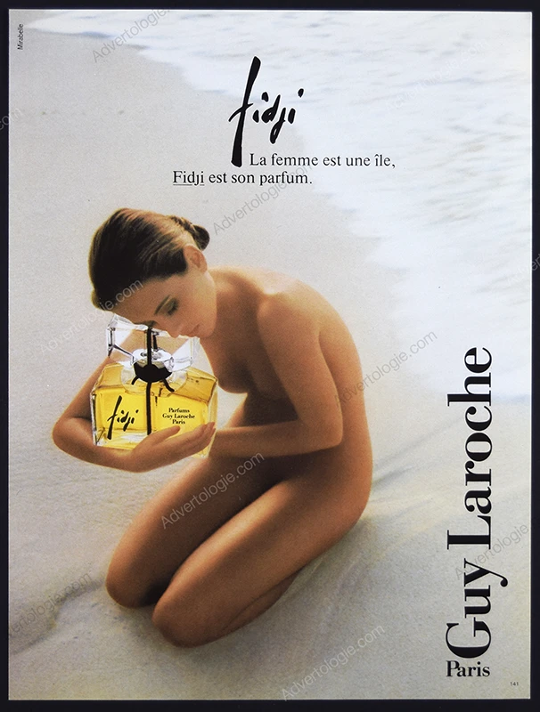 Fidji de Guy Laroche Perfume 1986 Print Ad