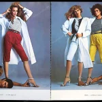 Gianni Versace 1980 Advertorial - Jerry Hall, Richard Avedon