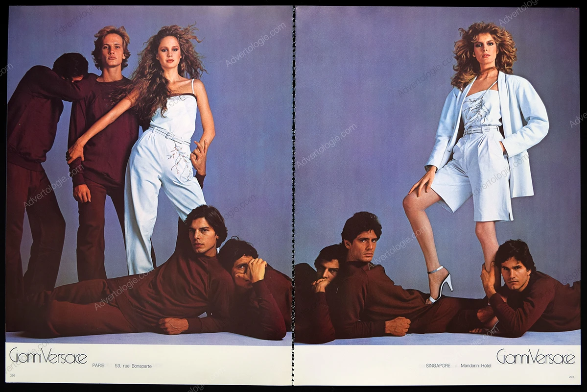 Gianni Versace 1980 Advertorial - Jerry Hall, Richard Avedon - Image 3