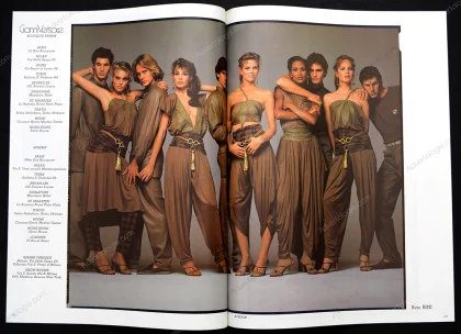 Gianni Versace 1981 Advertorial - Kelly Lebrock, Richard Avedon