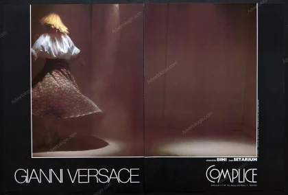 Gianni Versace 1977 Advertorial - Guy Bourdin