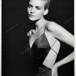 Giorgio Armani 1997 8-Page Print Ad - Nadja Auermann, Peter Lindbergh