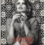 Guess 1990 Print Ad - Claudia Schiffer, Ellen von Unwerth