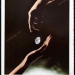 Harry Winston Jewelry 1980 Print Ad - "Creation"