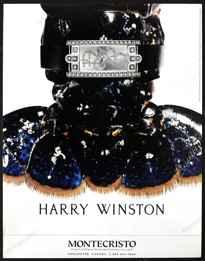 Harry Winston Jewelry 2006 Print Ad - "Lobster"