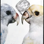 Harry Winston Jewelry 2007 Print Ad - "Parrots"