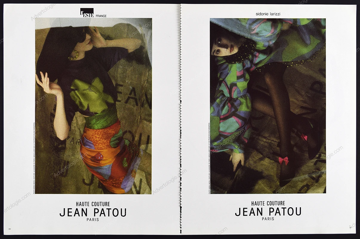 Jean Patou 1986 Print Ad - Sarah Moon