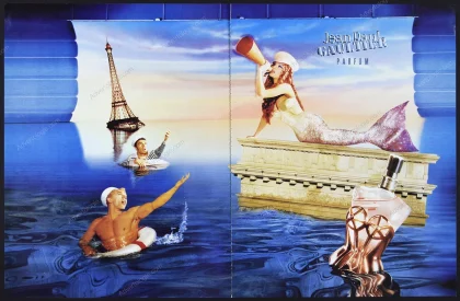 Jean Paul Gaultier Perfume 1999 Print Ad - David Lachapelle