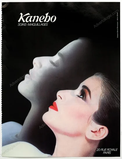 Kanebo Makeup 1981 Print Ad