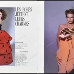 "Les Robes Jettent Leurs Charmes" 1986 Editorial - Guy Bourdin