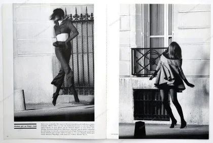 "Let It Be Version 88" 1988 Editorial - Guy Bourdin
