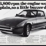 Mazda RX7 1981 Print Ad