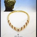 Michalis Jewelry 1986 Print Ad
