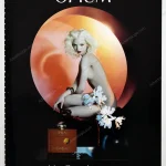 Opium Yves Saint Laurent Perfume 2006 Print Ad - Mariacarla Boscono