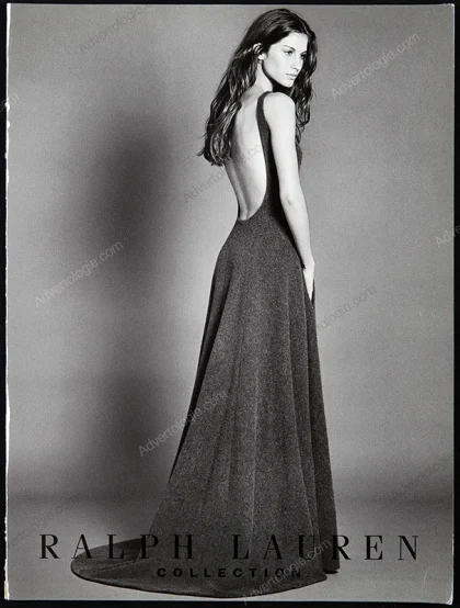 Ralph Lauren 1998 8-Page Print Ad - Gisele Bundchen, Bruce Weber