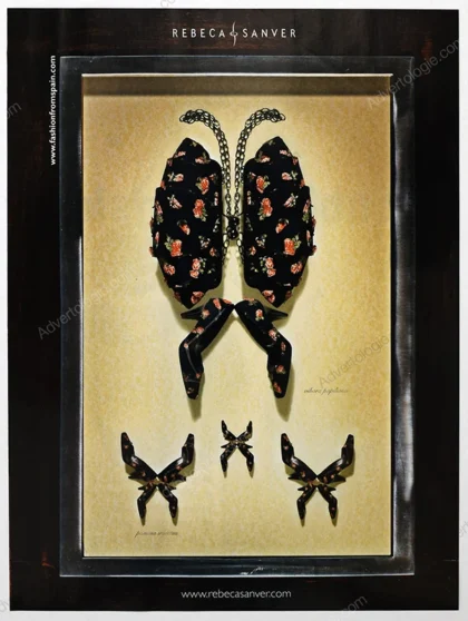 Rebeca Sanver Shoes 2006 Print Ad